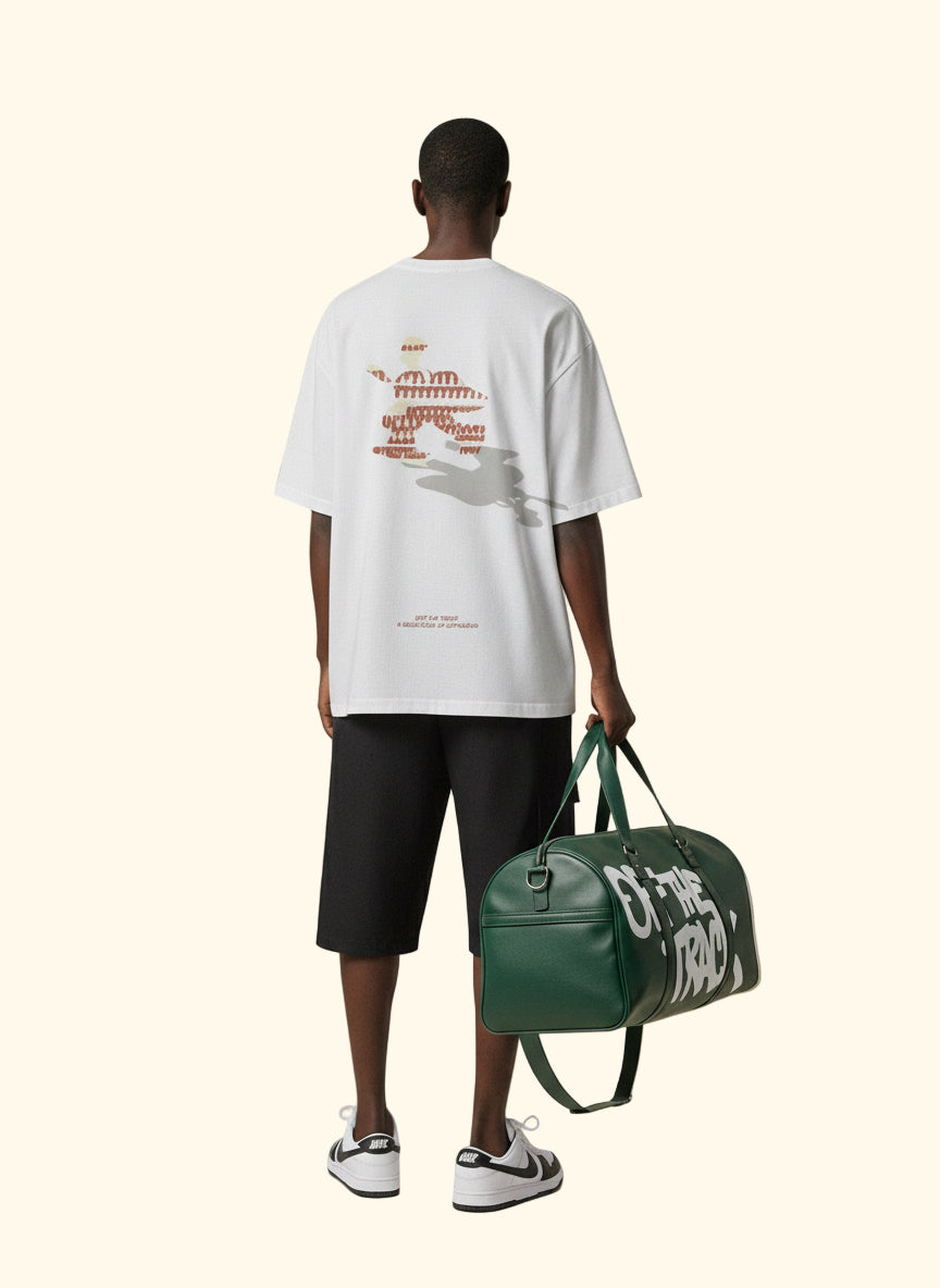 Screw tee (unisex)- white