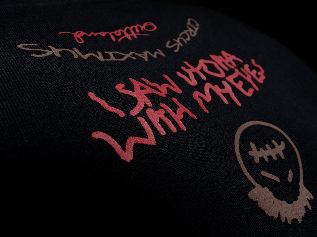 Travis Scott Utopia Tee Shirt(Unisex)-Black