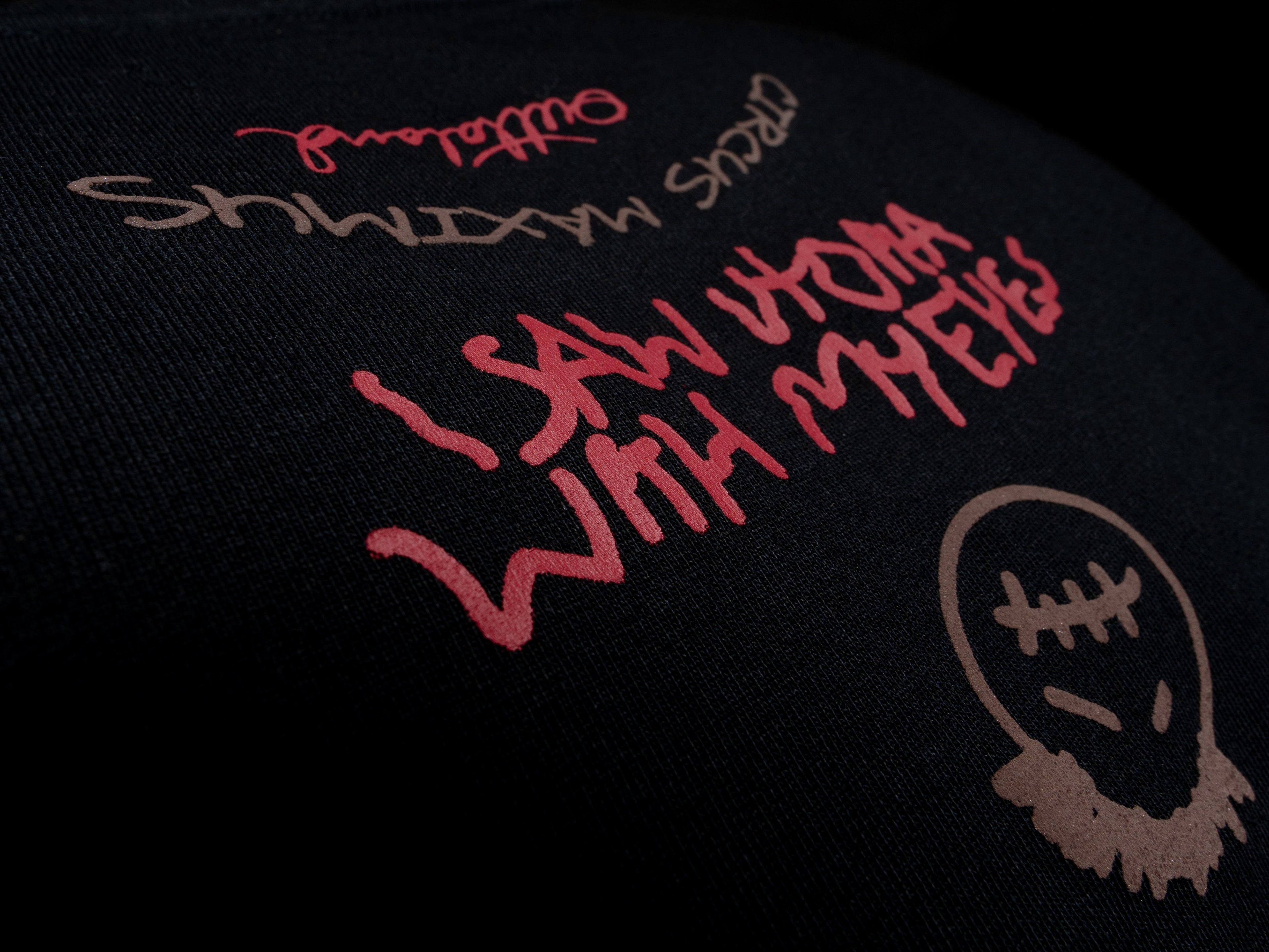 Travis Scott Utopia Tee Shirt(Unisex)-Black